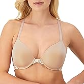 Maidenform Womens Racerback Bra with Shaping & Support, One Fab Fit Underwire Bras for Women, Lightly Lined, Front Close