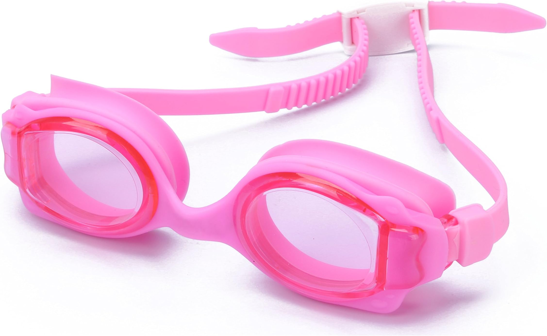 ZHIYIJIA Girls Swimming Goggles Kids Clear Anti Fog Anti-Leak Flexible Seal Goggles For Child Junior Girls Boys-pink