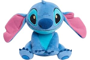 Disney’s Lilo & Stitch 7.5 Inch Beanbag Plushie, Floppy Ears Stitch, Kids Toys for Ages 2 Up by Just Play
