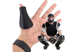 Lyreh Catcher's Thumb Guard for Baseball & Softball, Silicone Baseball Thumb Protector Catcher Training Gear Left/Right Hand 