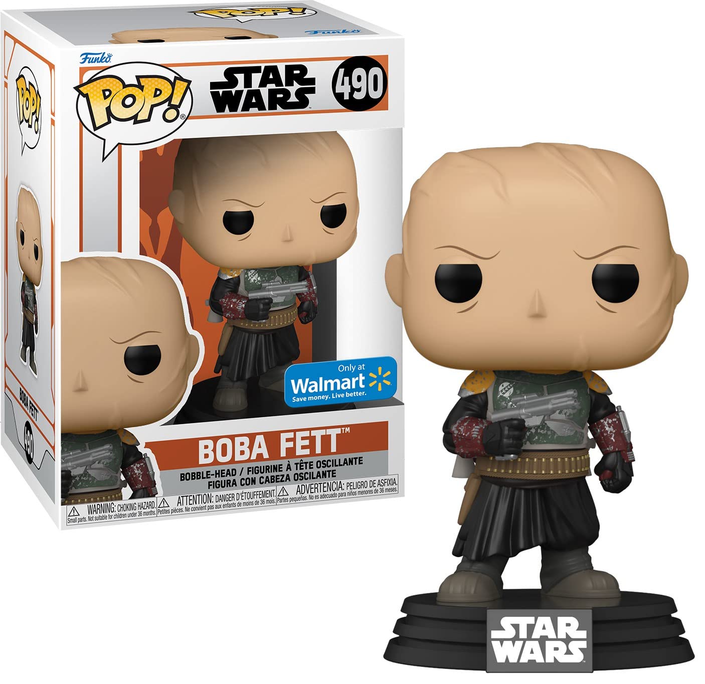 § Funko Pop! Star Wars: Boba Fett (without Helmet) - US Exclusive
