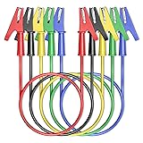 Goupchn Alligator Clips Electrical Test Leads Dual