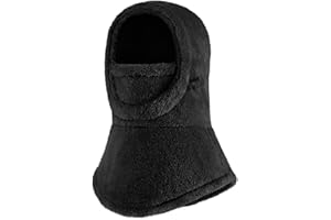 BIANGE Ski Mask Kids Balaclava, Boys Girls Winter Fleece Hats Beanies for Kids, Fluffy Winter Hat Ski Face Mask Cover Snow Gear