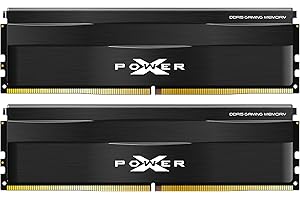 Silicon Power DDR5 32GB (2x16GB) Zenith 6000MHz (PC5-48000) 288-pin CL30 1.35V UDIMM Desktop Memory Module RAM SP032GXLWU60AF
