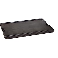 Camp Chef Reversible Pre-seasoned Cast Iron Griddle, Cooking Surface 16" x 24"
