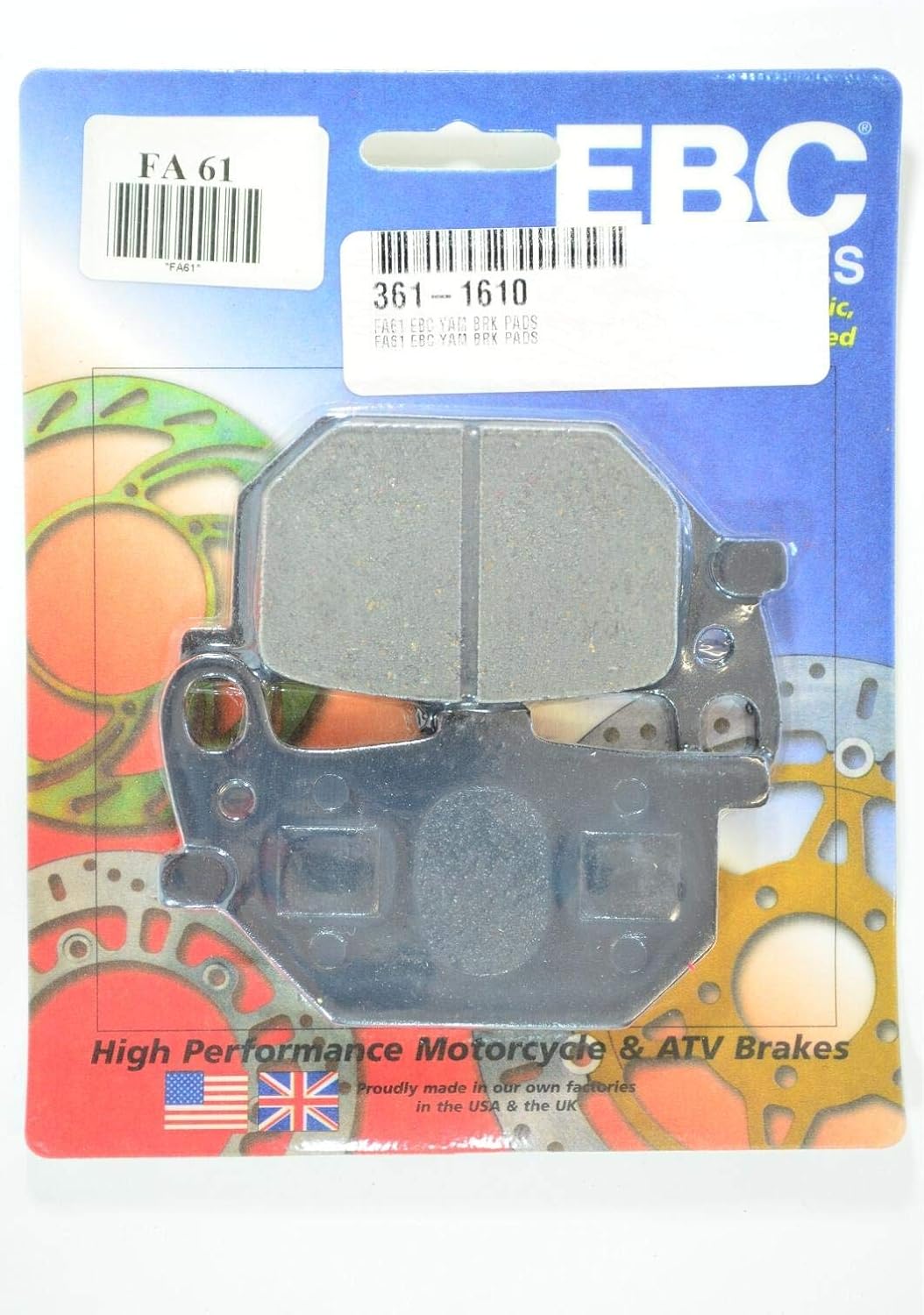 Ebc 15-61 Brake Pads