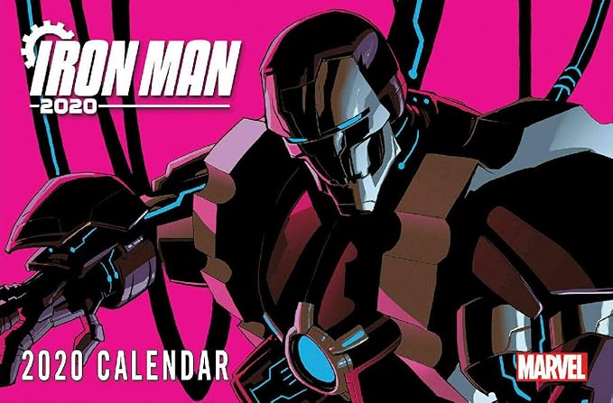 Amazon Com Marvel Comics Promotional Wall Calendar Iron Man Avengers X Men Spider Entertainment Collectibles