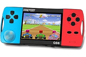 Handheld Retro Game Console for Kids Ages 4-12, Preloaded 216 Classic Mini Games, 3.5″ Large Screen, Rechargeable, Portable A