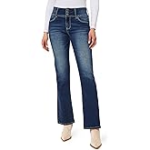WallFlower Women's Sassy Bootcut High Rise Insta Soft Juniors Jeans