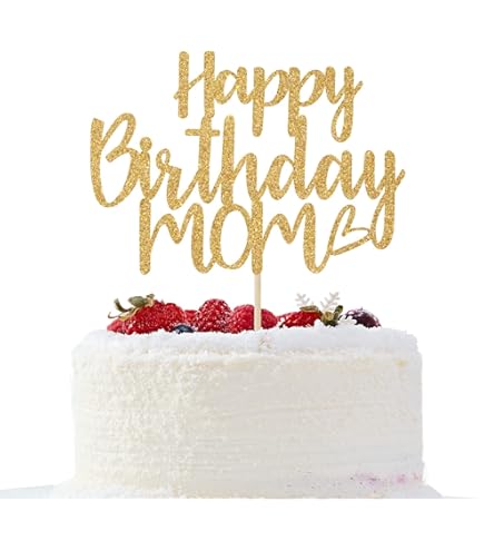 4 Pièces Décoration De Gâteau Joyeux Anniversaire, Décoration De Gâteau