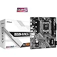 ASRock B650M-H/M.2+ Motherboard DDR5 DIMMs 6 USB HDMI DisplayPort Micro ATX 96 GB 6400 MHz Socket AM5 SATA3 6.0 Gb/s RDNA 2 Graphics Ryzen 8000 7000 Series