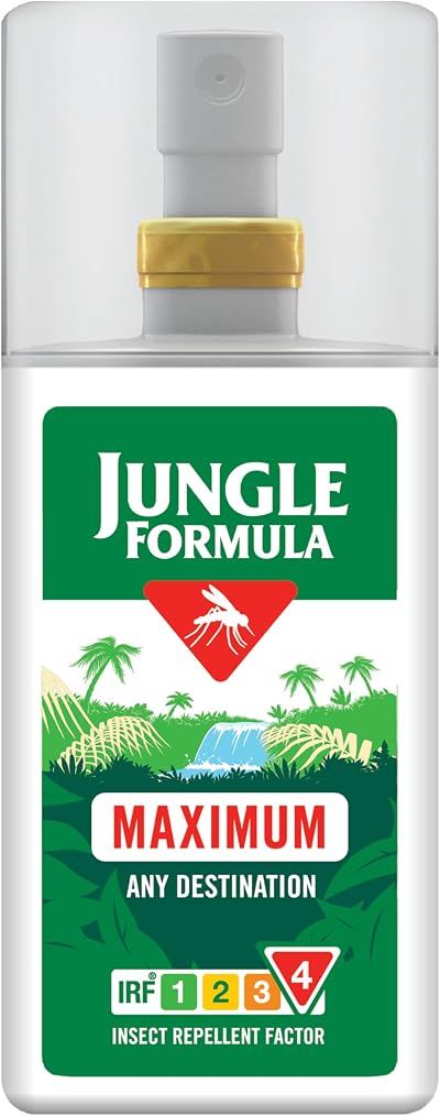 Jungle Formula Maximum Strength Insect Repellent Pump Spray 90ml 50% DEET