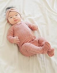 VAENAIT BABY Newbron Infant Boys Girls Solid Footie