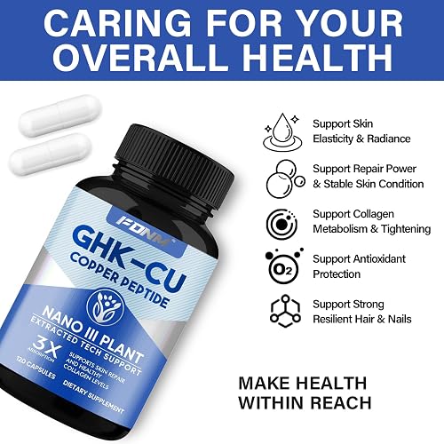 ghk-cu peptide supplement benefits for skin Copper Supplement, Promotes Repair, Reduces Wrinkles, & Boosts Youthful Glow, 120 Vegan Capsules in Saudi Arabia Buy ARA 290 | Metabolic Research Size:100MG 10 PACK
