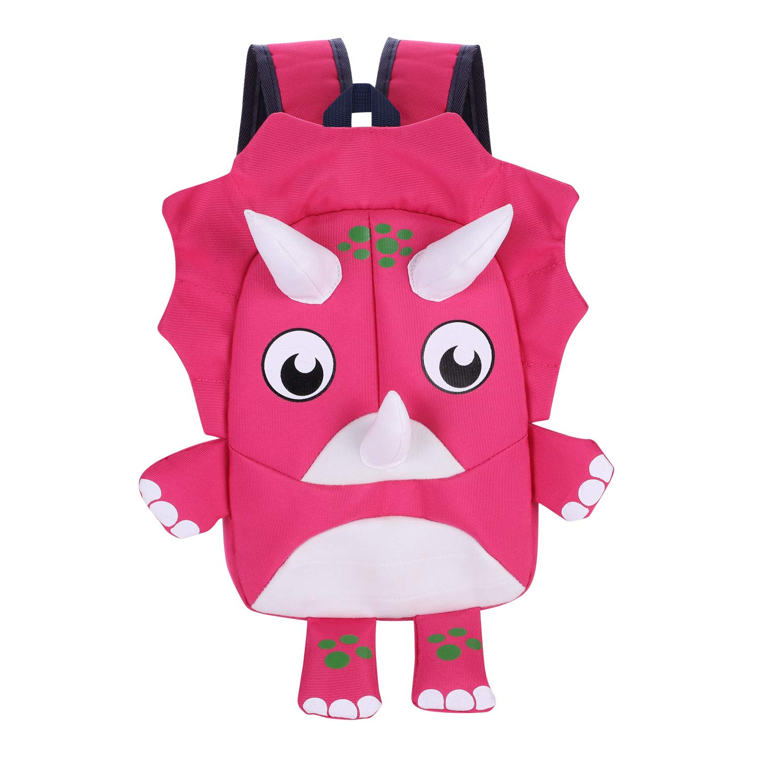 Kids Toddler Backpack，3d Dinosaur Backpack For Girls Boys Anti-Lost Strap Rucksack Nursery Bag Water-Proof Oxford Cloth Schoolbag For Preschool Kindergarten Camping Travel Bag