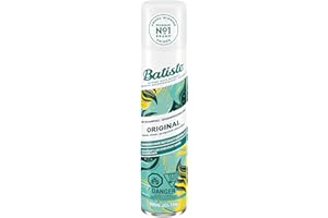 Batiste Dry Shampoo Spray Original, Instantly Refresh Hair, Absorbs Oil & Grease, Waterless Shampoo for Added Hair Texture an