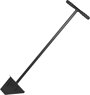 Fiskars Rasenkantenstecher, Länge: 109 cm, Breite: 24 cm, Borstahl, Schwarz, Solid, 1011617