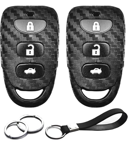 Car Key Case Keychain Cover For Hyundai Elantra Tu... - Vicedeal - Foto 4