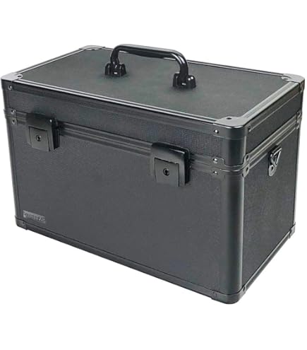 Amazon.com: Vaultz VZ01165 Locking Security Storage Box, Letter