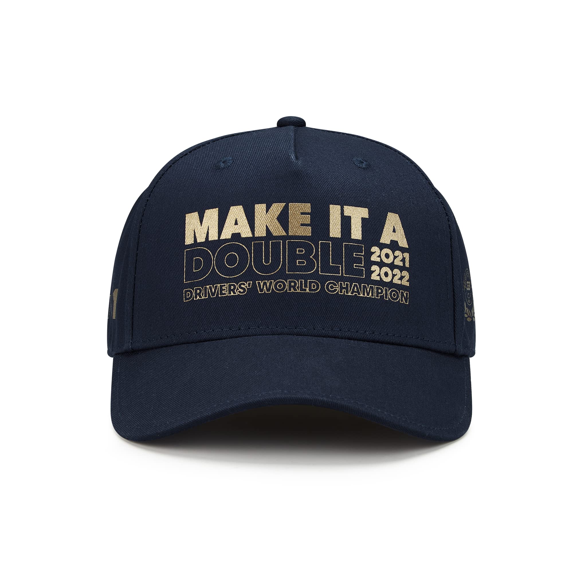 Oracle Red Bull Racing x PUMA - Max Verstappen 2022 World Champion Cap - Navy - Unisex - One size