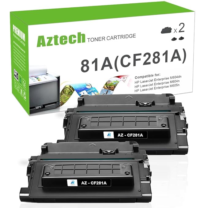 Aztech Compatible Toner Cartridge Replacement for HP 81A