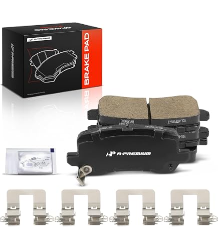 Amazon.com: A-Premium Rear Ceramic Brake Pads Compatible with