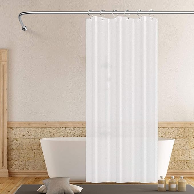 Kikcoin Shower Curtain Liner, 36x72 inch EVA 8G Thick