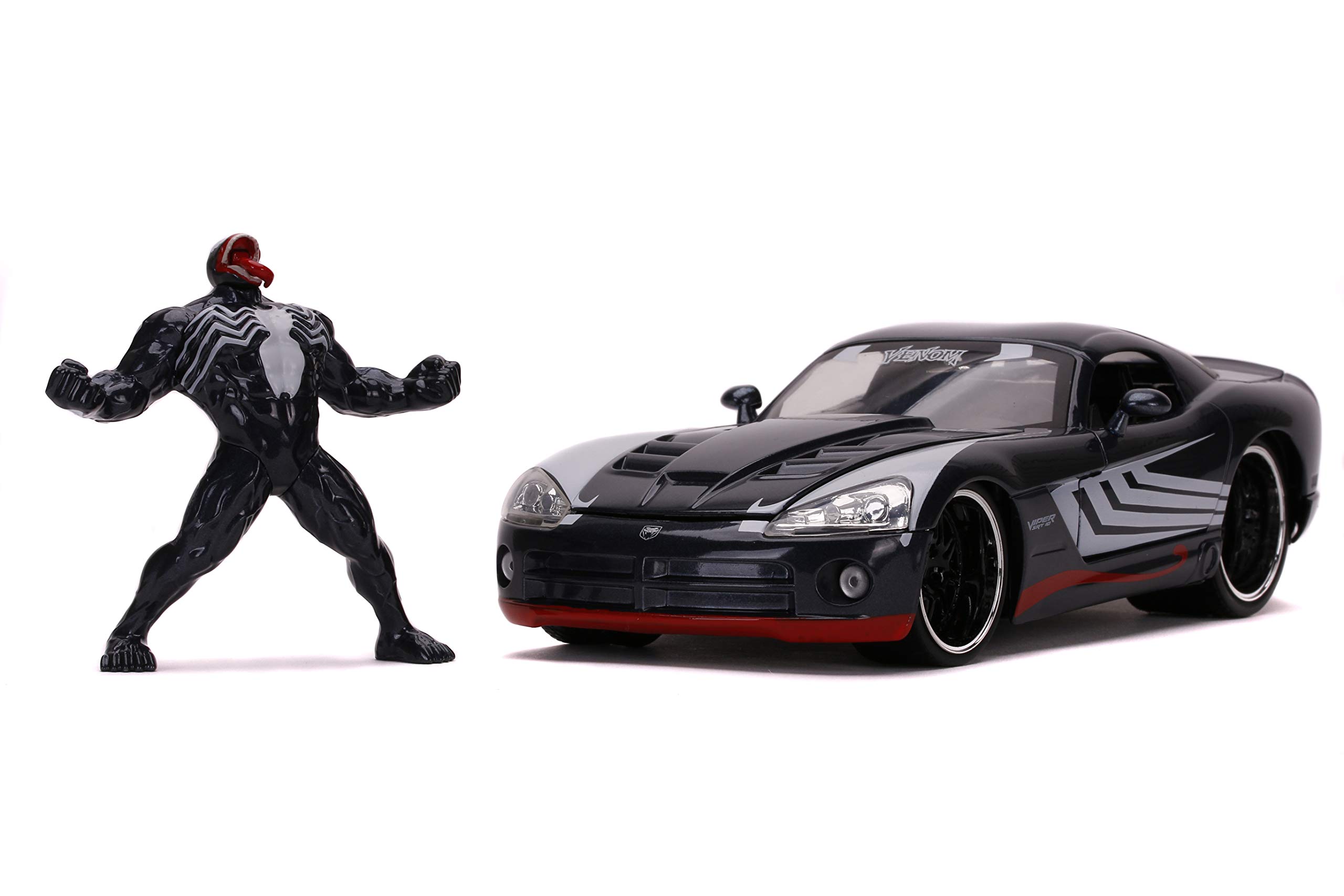 Jada Venom and 2008 Dodge Viper Spiderman 1:24 Scale 31750