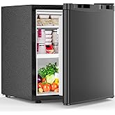 Commercial Cool 1.6 Cu. Ft. Compact Refrigerator, Single Door Mini Fridge with Chiller Compartment, Personal Fridge for Home or Dorm Room, R600a Refrigerant, CCR16B, Black on Fridge.com