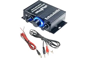 Domary Mini Amplifier HiFi Car Stereo Music MP3 Power Amplifier
