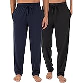 Fruit of the Loom Men's Extended Sizes Jersey Knit Sleep Pajama Lounge Pant (1 & 2 Packs)
