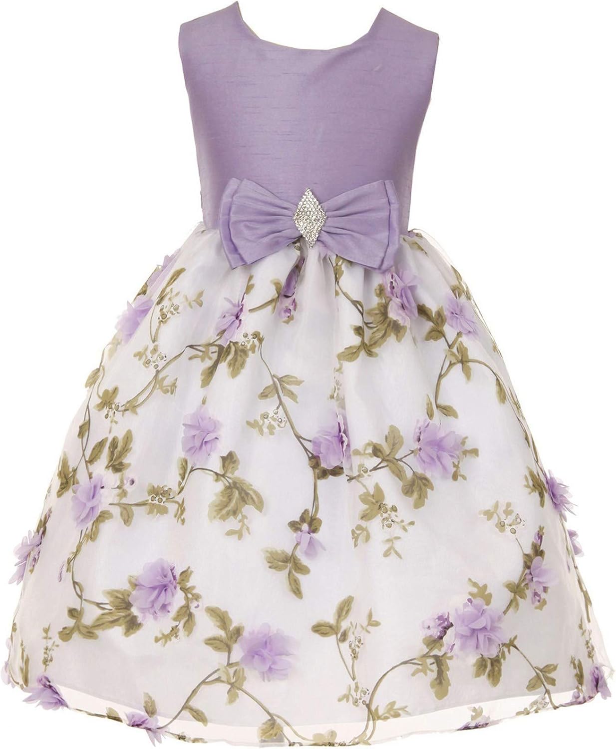 kids lilac dress