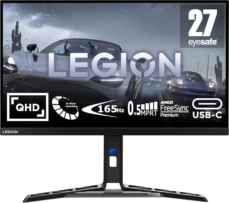 Lenovo Legion Y27h-30 27" QHD 165Hz 1ms FreeSync Gaming Monitor PC PS5 Xbox