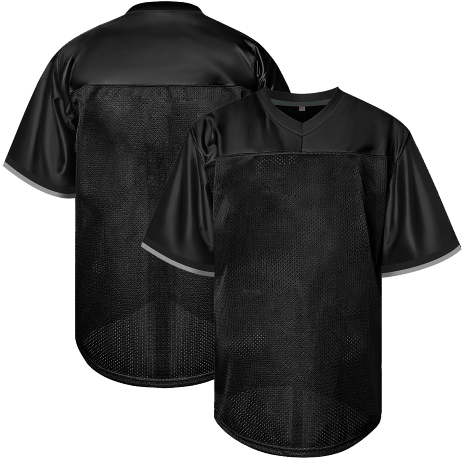Atonmore Men Blank Plain Football Jersey, Adult Hip
