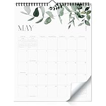 Amazon.com: Aesthetic 2025-2026 Wall Calendar - Runs from January ...