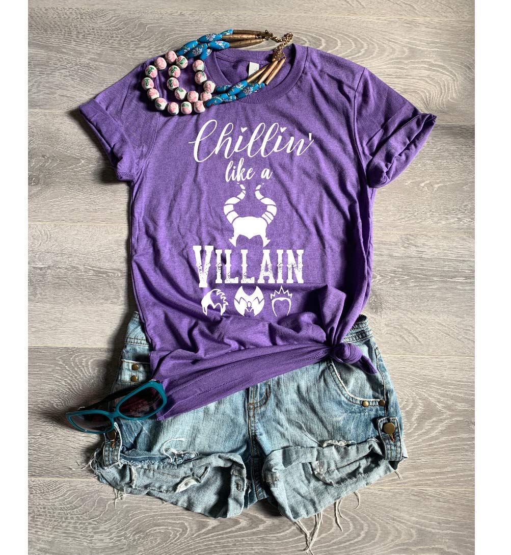 purple disney shirt