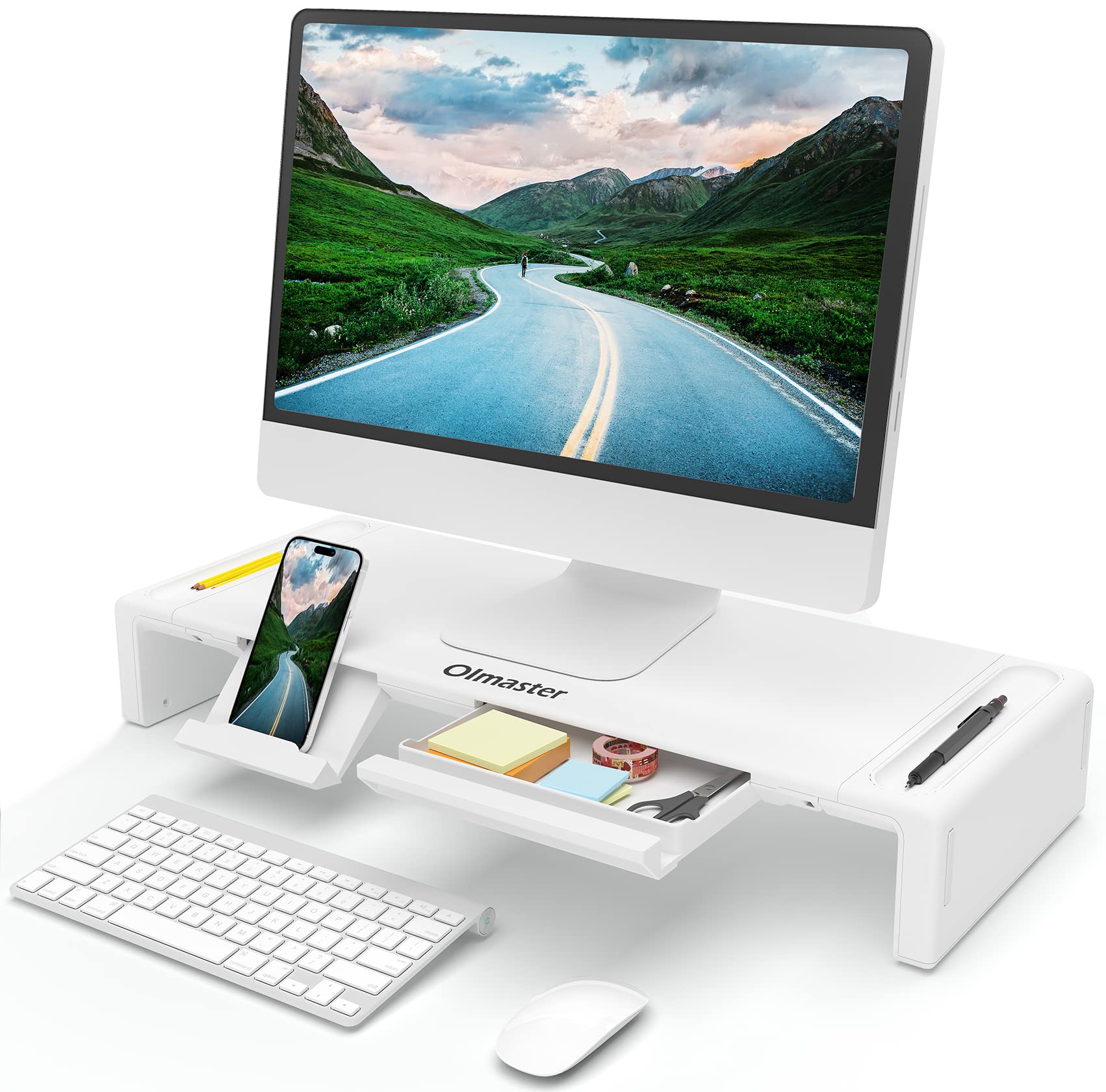 Mua OImaster Monitor Stand Riser, Foldable Computer Monitor Riser