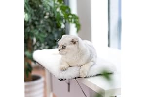 Topmart Window Sill Cat Perch,Kitty Sill,Cat Window Perch for Large Cats,Cat Window Seat,Cat Shelf for Window Sill,Window Cat Bed,Pet Window Perch Shelf