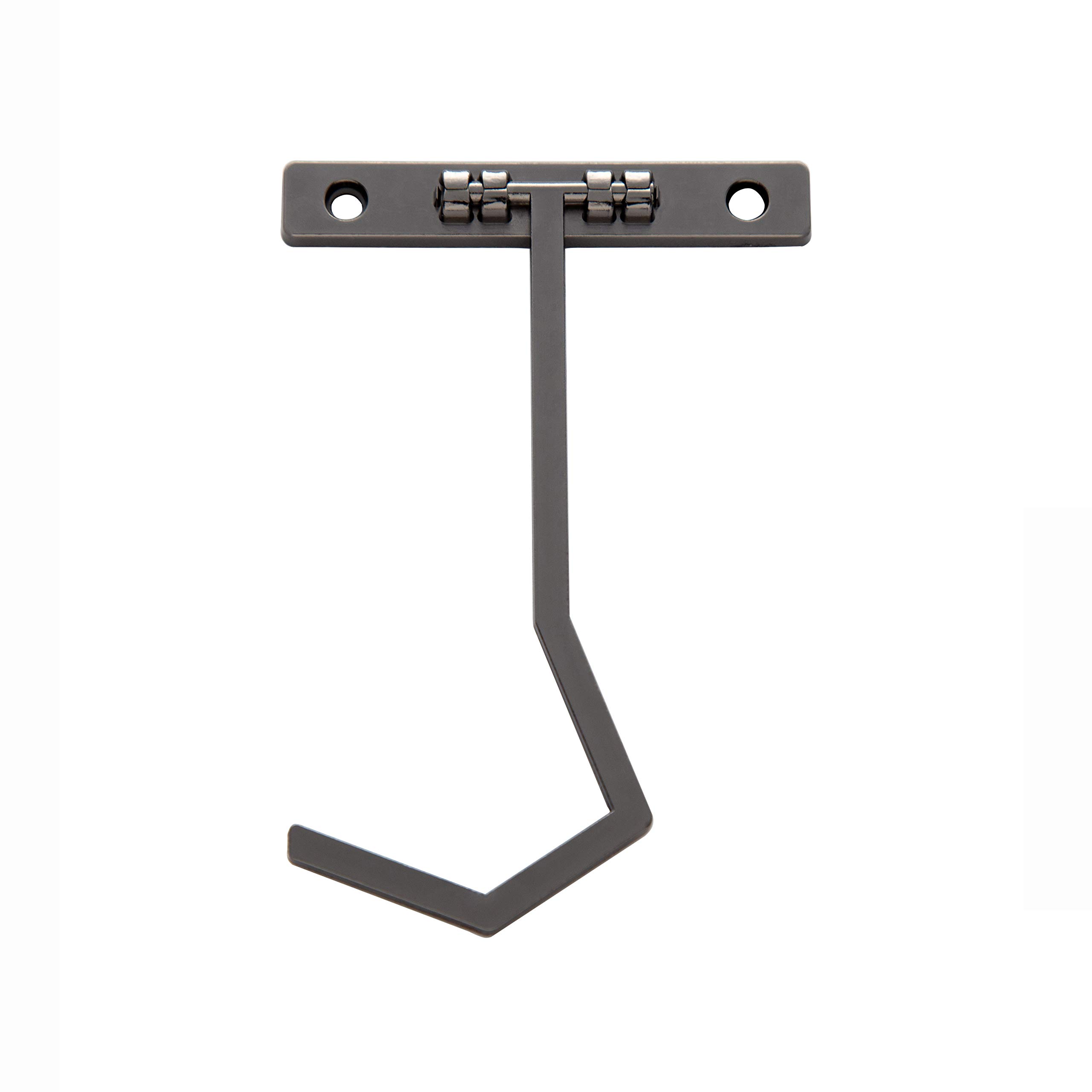 Photo 1 of Dikalu Metal Banana Hanger - Under Cabinet Hook for Kitchen Items. Keep Bananas Fresh (Gun Color X 1pc)