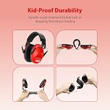 Dr.meter Ear Defenders Kids Hearing Protection 27.4 dB Adjustable view 4