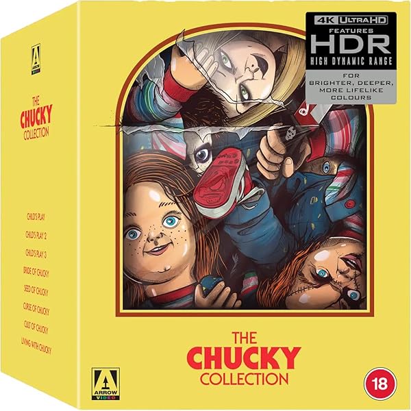 Amazon.com: The Chucky Collection Limited Edition Blu-ray : Brad