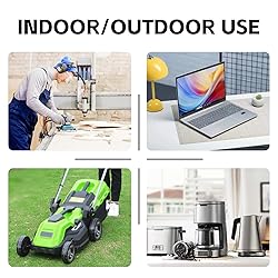 EP 15 Ft Lighted Outdoor Extension Cord - 12/3 SJTW