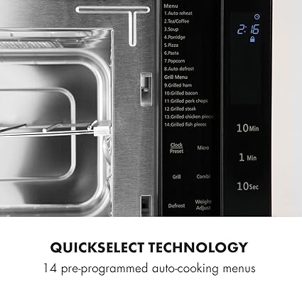 Klarstein Brilliance Roomy o Pro 2 en 1 - Parrilla para microondas ...