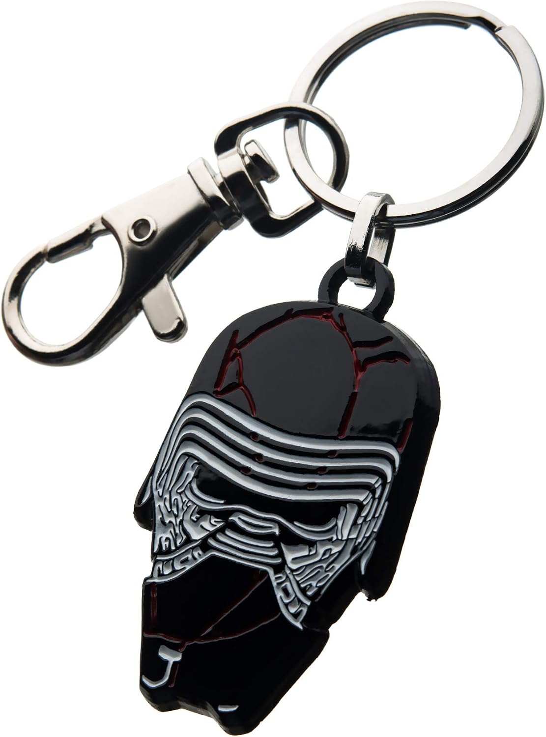 Star Wars: The Rise of Skywalker, Unisex Adult, Star Wars Episode 9 Kylo Ren Broken Mask With Stainless Steel Key Chain - Image 3