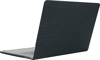 IncaseDesigns Designs INMB200546-HNY Hardshell Protective Case for Apple MacBook Pro 13.3 Inch (2016-2018) Navy Blue [Woolenex Wool Material/Ventilation Slots]