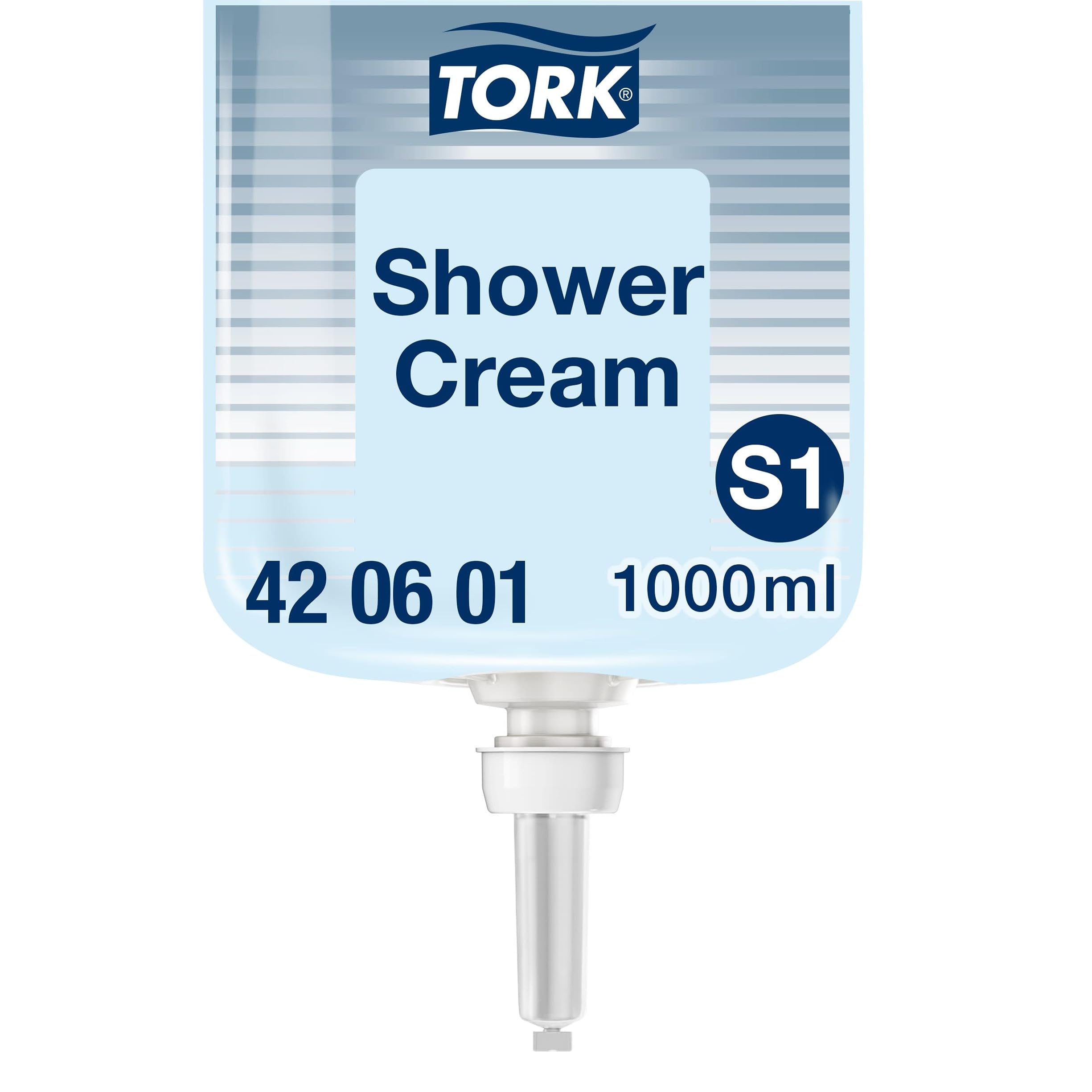 Tork Shower Cream Liquid S1, Unisex Fragrance, 1 x 1000ml, 420601