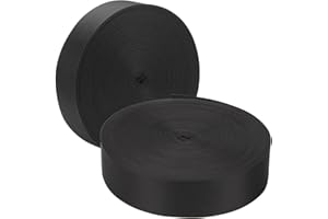 KVMORZE 90 Yard 2 Rolls Duct Strap, Heavy Duty Duct Support Webbing Strapping Flat, Wide Webbing Strap Support Belt for Indoo
