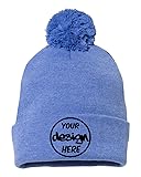 INK STITCH Sp15 Pom Pom Customized Custom Beanies