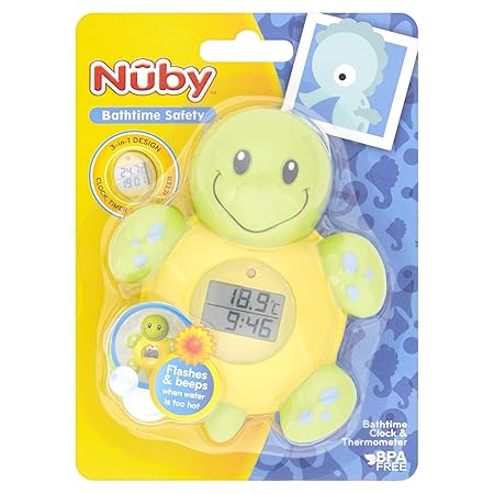 nuby turtle bath thermometer