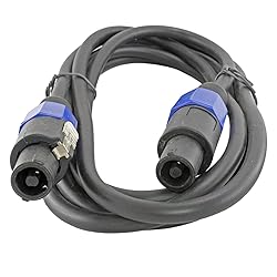 MCSPROAUDIO 12 Gauge speakon compatible speaker